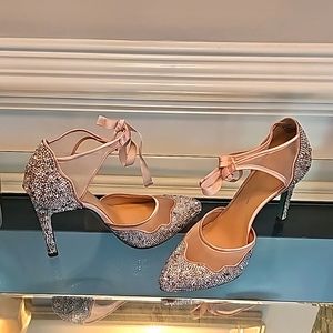 Betsy Johnson Champagne Pumps